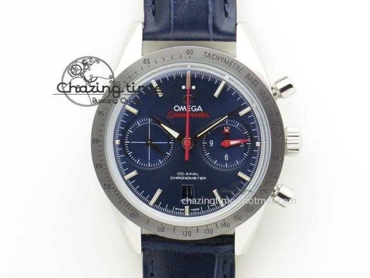 0209 Elegant Seamaster 300 Heritage SS VSF 1:1 Best Edition Blue Dial on SS Bracelet A 7701